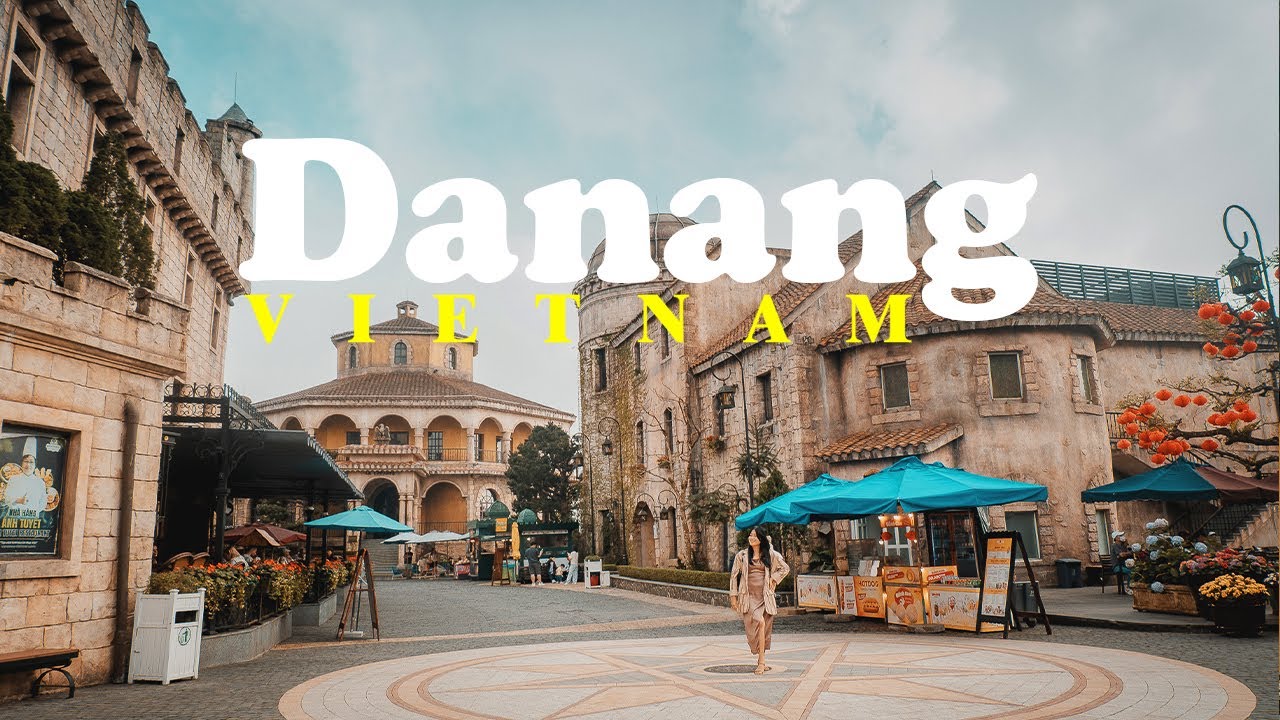 3 Days in Danang, Vietnam 🇻🇳 4k | Theme Park, Cafe and Beach