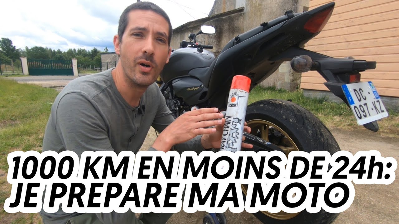 1000 km en moins de 24 heures : je prépare ma moto