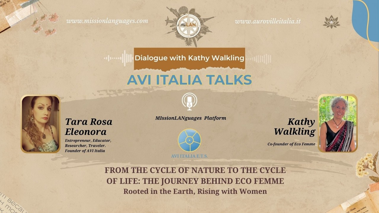AVI ITALIA TALKS : FROM THE CYCLE OF NATURE TO THE CYCLE OF LIFE. THE JOURNEY BEHIND ECO FEMME