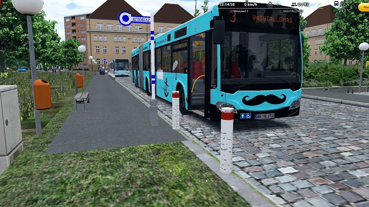 OMSI2 FiktivcityII.-Tovaros_V2.2 Gelenkbus - HHA 2017