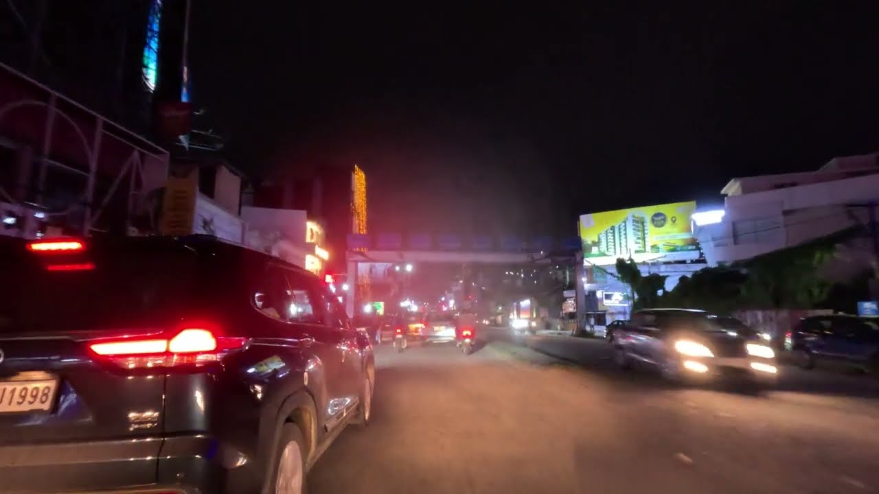 Thiruvananthapuram Night Drive 🇮🇳 | Capital of Kerala, India | Scenic City Drive | 4K 60FPS