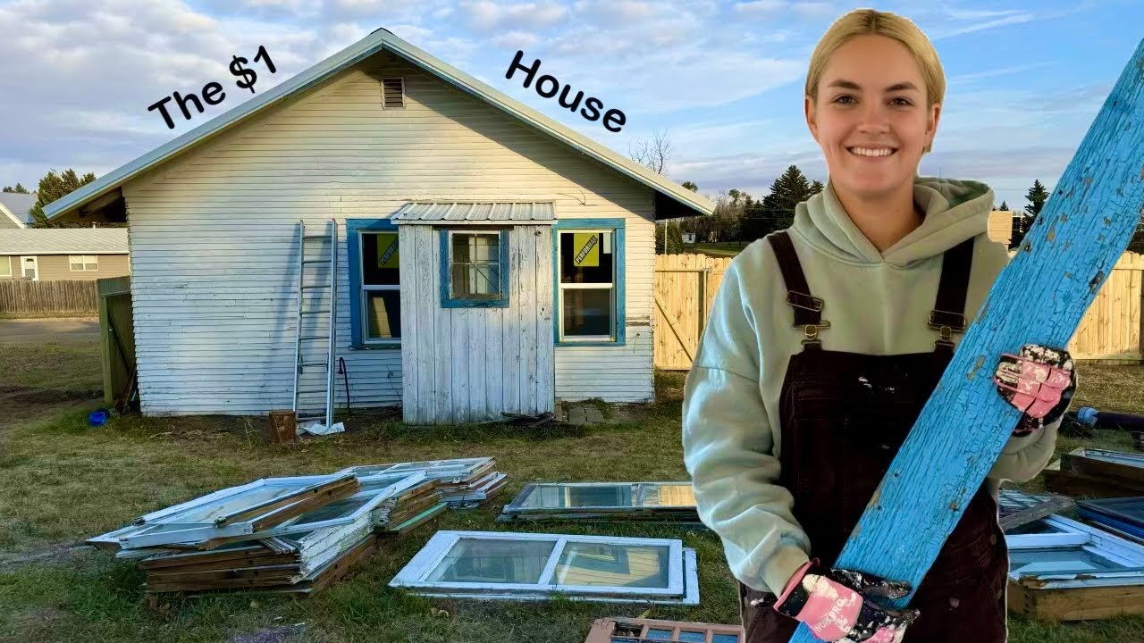 My $1 House: Backyard Cleanup & Plaster Repair Done (Week 13)