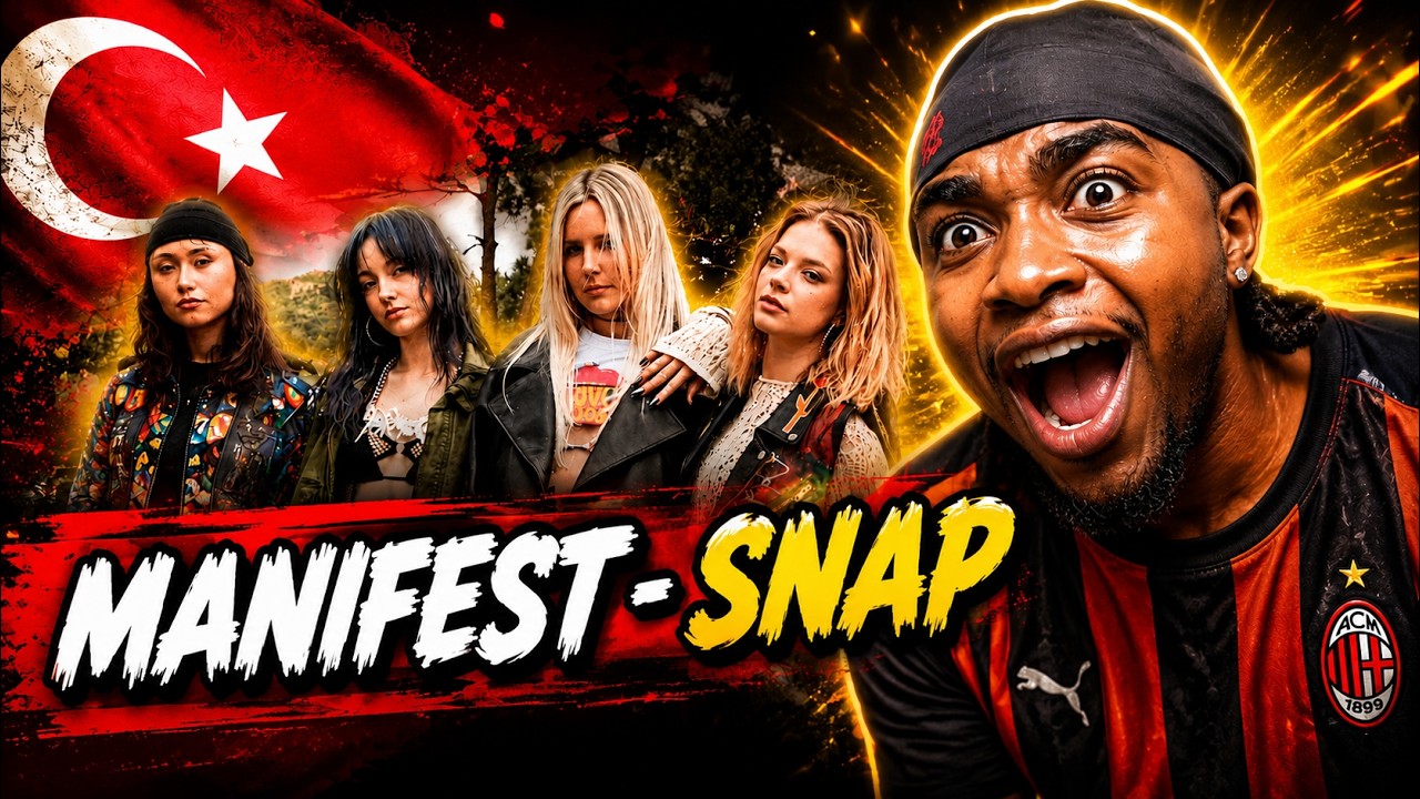 NONE TURKEY FIRST REACTION TO!!! manifest - Snap | Music Video (REACTION!!!)