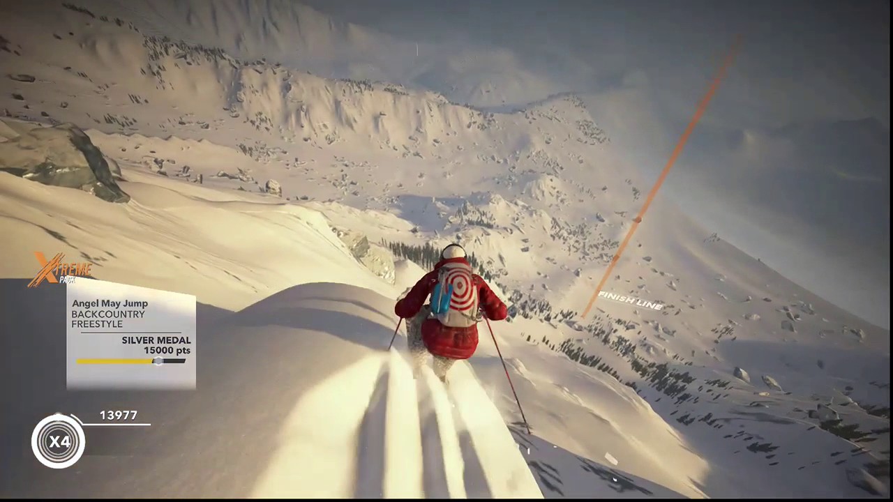 STEEP: Xtreme Pack DLC - Angel May Jump Backcountry Freestyle Gold