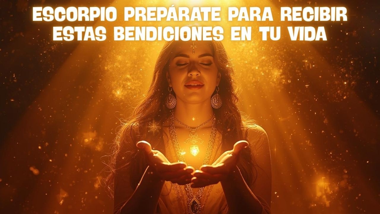 ESCODPIO♏️ ¡ DIOS MIO ESCORPIO! ESTA BENDICION QUE LLEGA  A TU VIDA DARÁ LUZ A TU CORAZON#scorpio