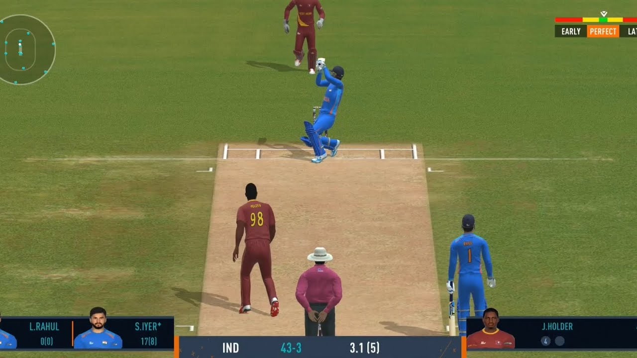 India vs West Indies Real Cricket Game | High Intensity Match