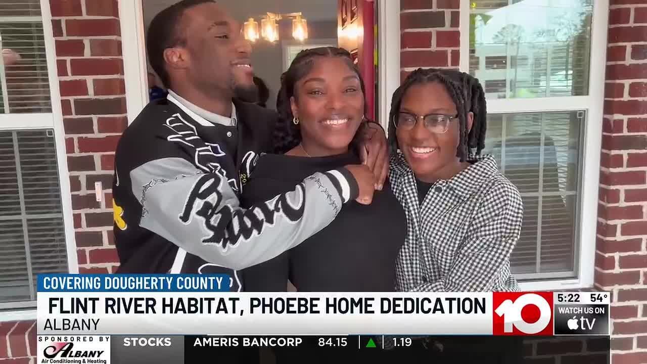 Single mother truck driver, two children move into donated $200,000 home