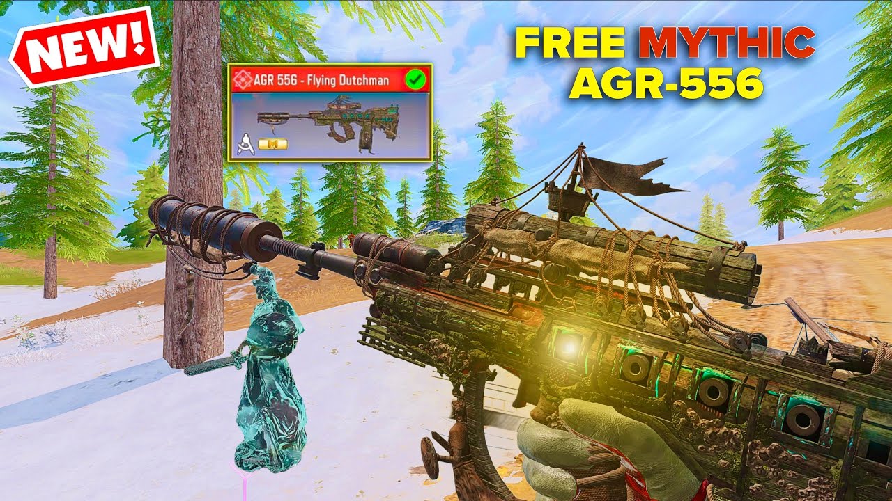 *NEW* FREE MYTHIC AGR-556 FLYING DUTCHMAN 😍 IN COD MOBILE