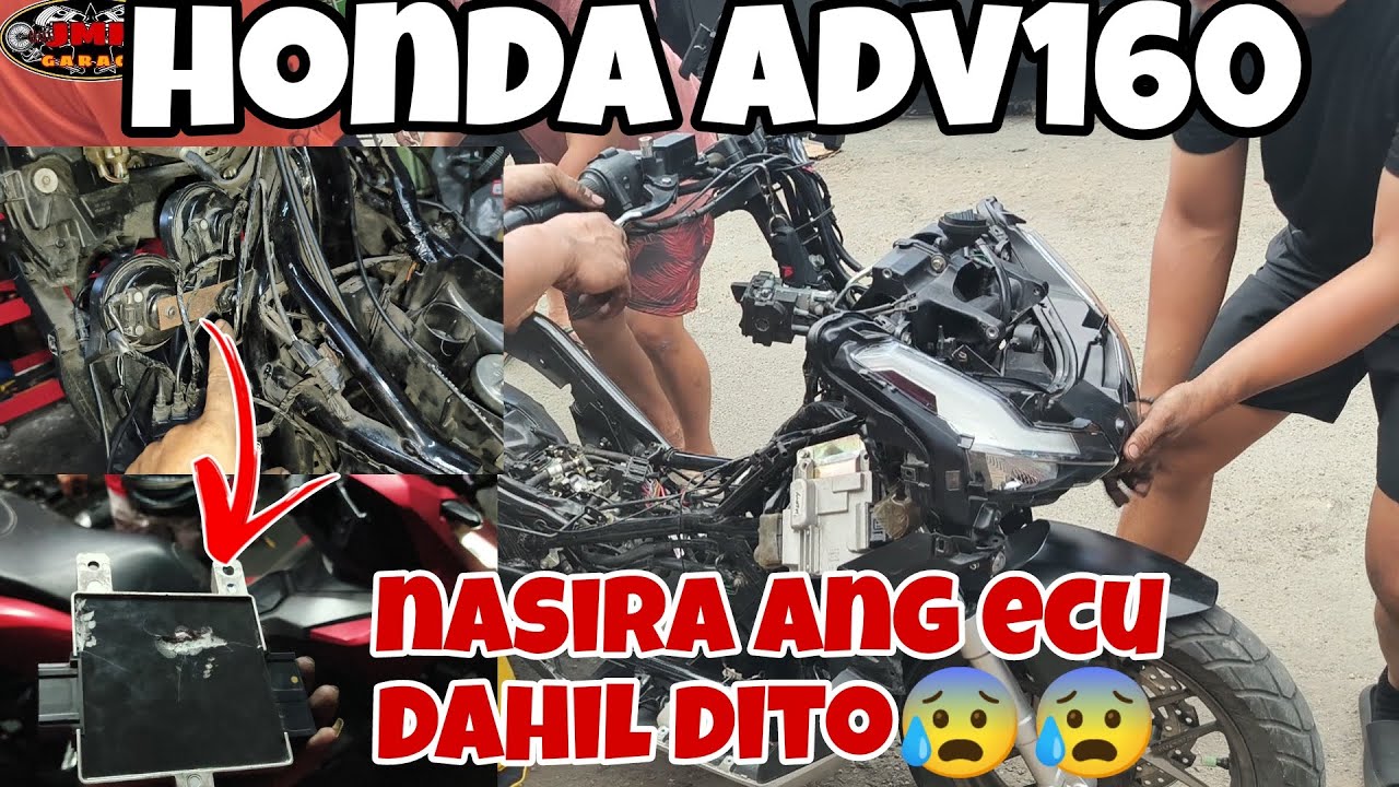 napasugod si sir para ipagawa ang honda adv160 nya na pumupotok ang fuse at itoy fullout sa iba shop