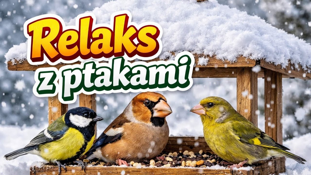 Relaks z ptakami🌿 Karmnik pełen życia 🐦🌾✨