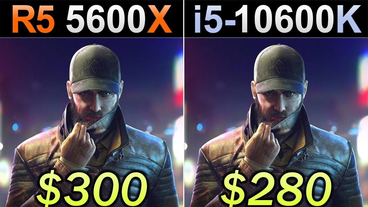 Ryzen 5 5600X Vs. i5-10600K | RTX 3080 and RTX 2060 Super | 1080p Gaming Benchmarks