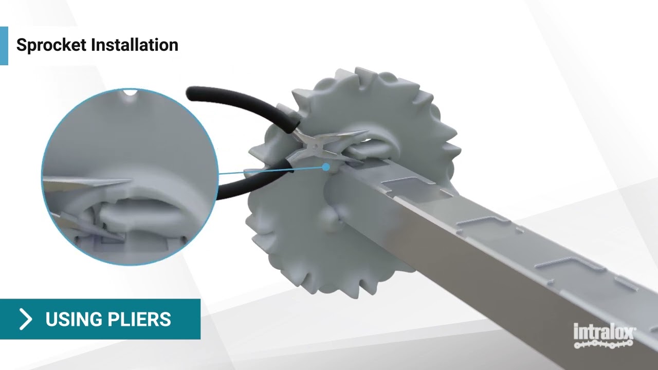 Intralox FoodSafe CleanLock Sprockets (MPB Maintenance)