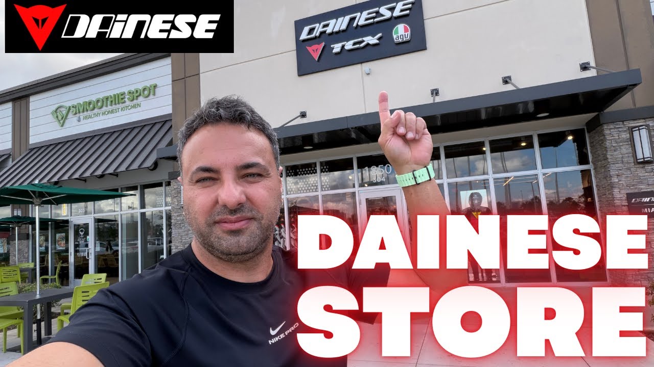 DAİNESE MİAMİ MAĞAZASINA GİTTİM. #dainese #agv #miami