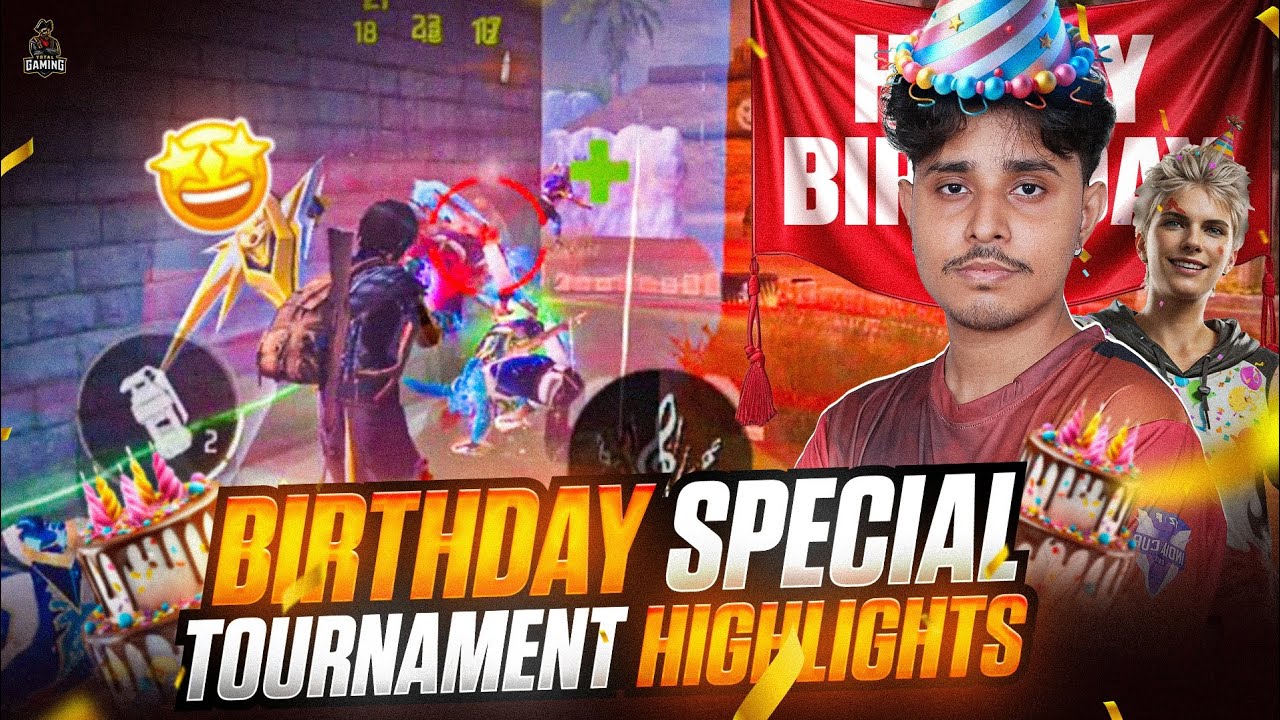BIRTHDAY SPECIAL TOURNAMENT HIGHLIGHTS AFTER LONG TIME MUST WATCH BY TG DELETE 🖤❤️