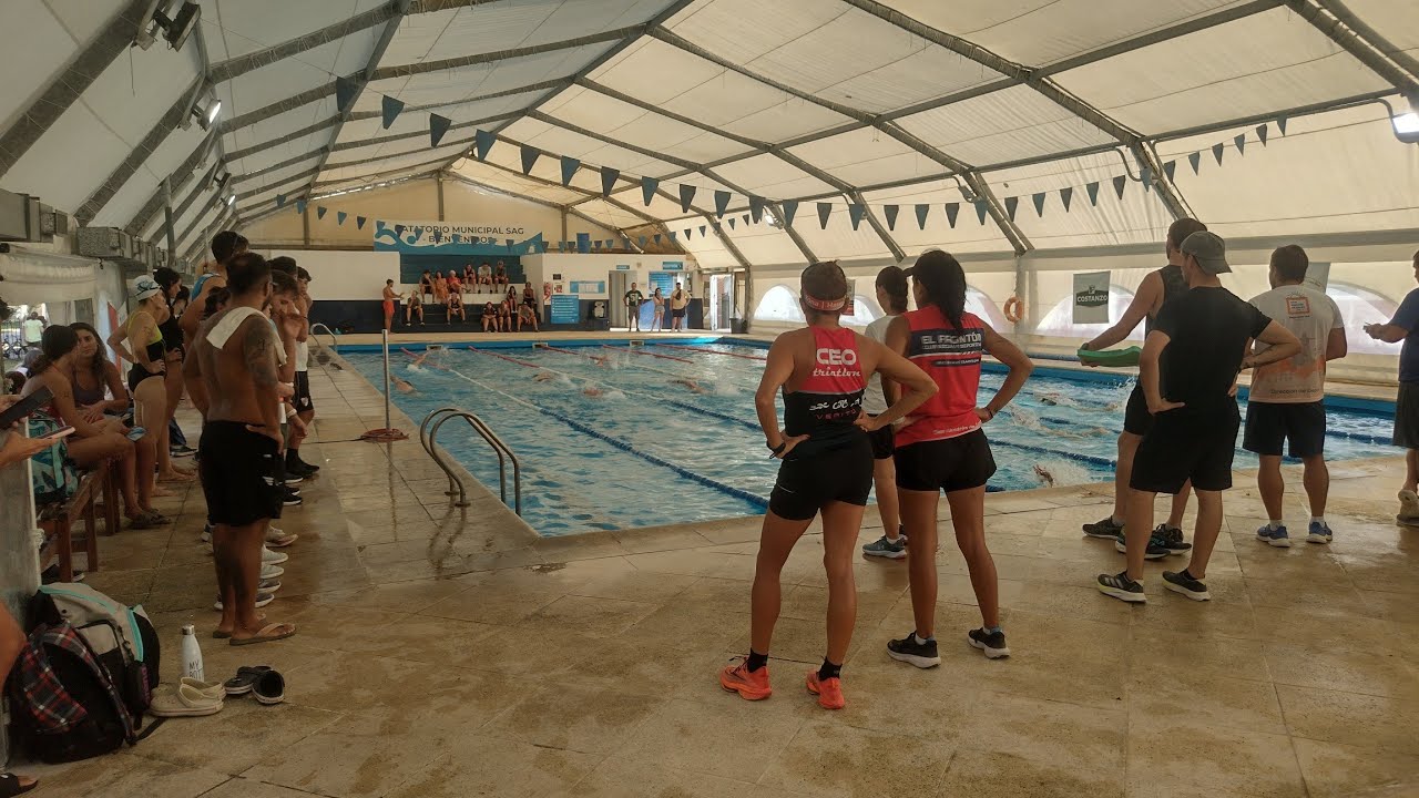 TRIATLON: SE DISPUTO LA 12° EDICION DEL TRIA POR EQUIPOS ORGANIZADO POR LA DIRECCION DE DEPORTES. 
