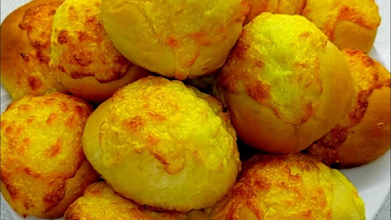 Булочки с сыром и чесноком из дрожжевого теста. Самые вкусные и воздушные  С особо сырным ароматом.