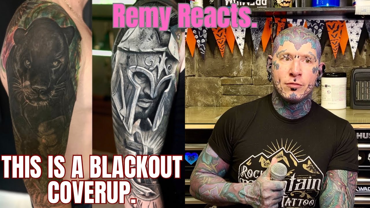 Remy Reacts to Trending Tattoos.  #ink #inked #tattoos