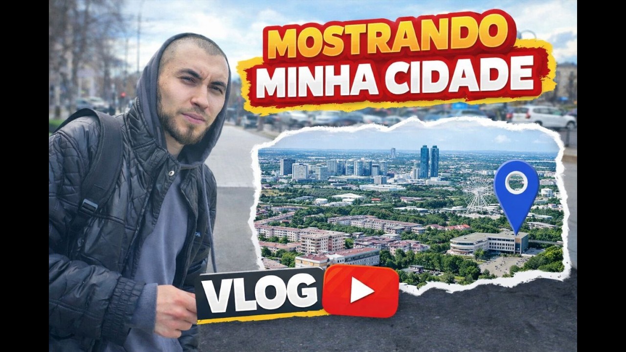 VLOG DE UM GRINGO | MOSTRANDO MEU CARRO E MINHA CIDADE