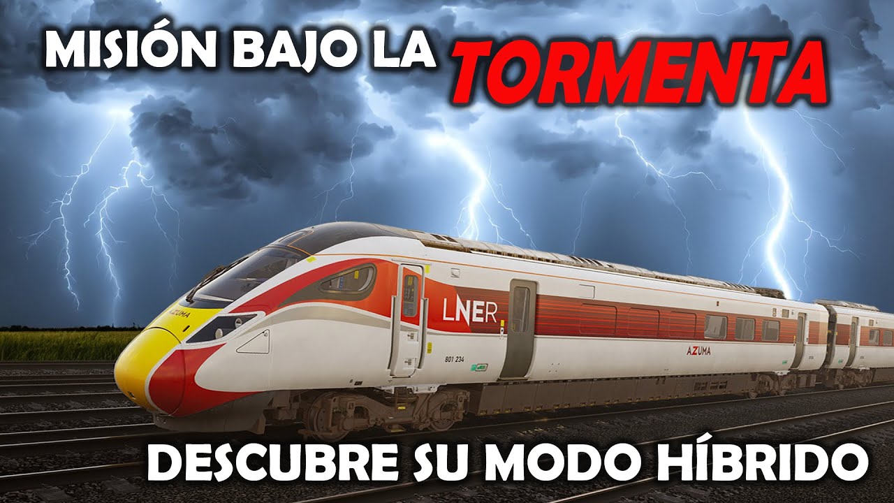 TRAIN SIM WORLD 4 Gameplay en Español 🇬🇧 Class 801 Azuma 🇬🇧 De tres en tres