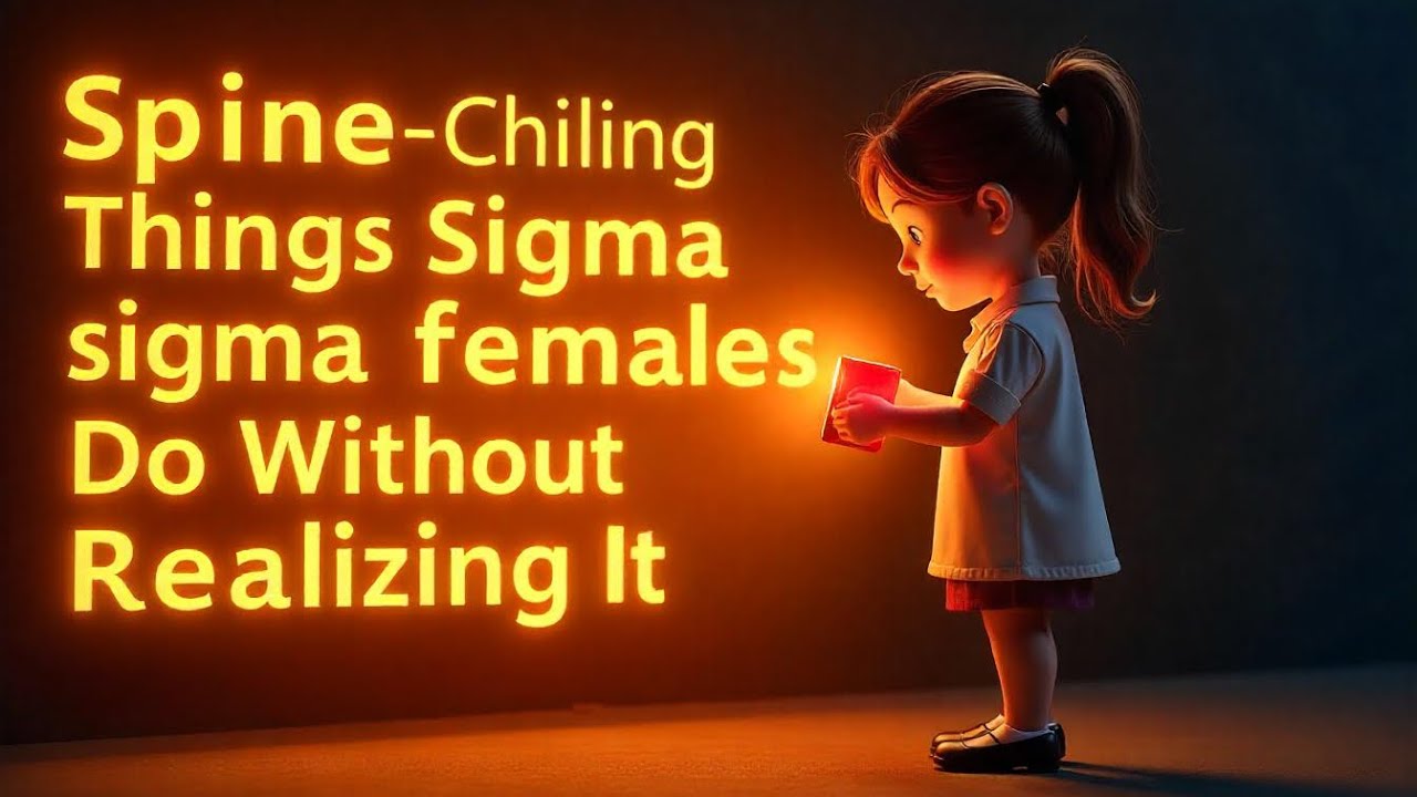 10 Spine-Chilling Things Sigma Females Do Without Realizing It