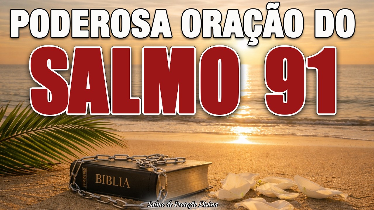 SALMO 91- NÃO INICIO ESTA MANHÃ SEM ALINHAR MEU CORAÇÃO COM DEUS | ORAÇÃO DA MANHÃ