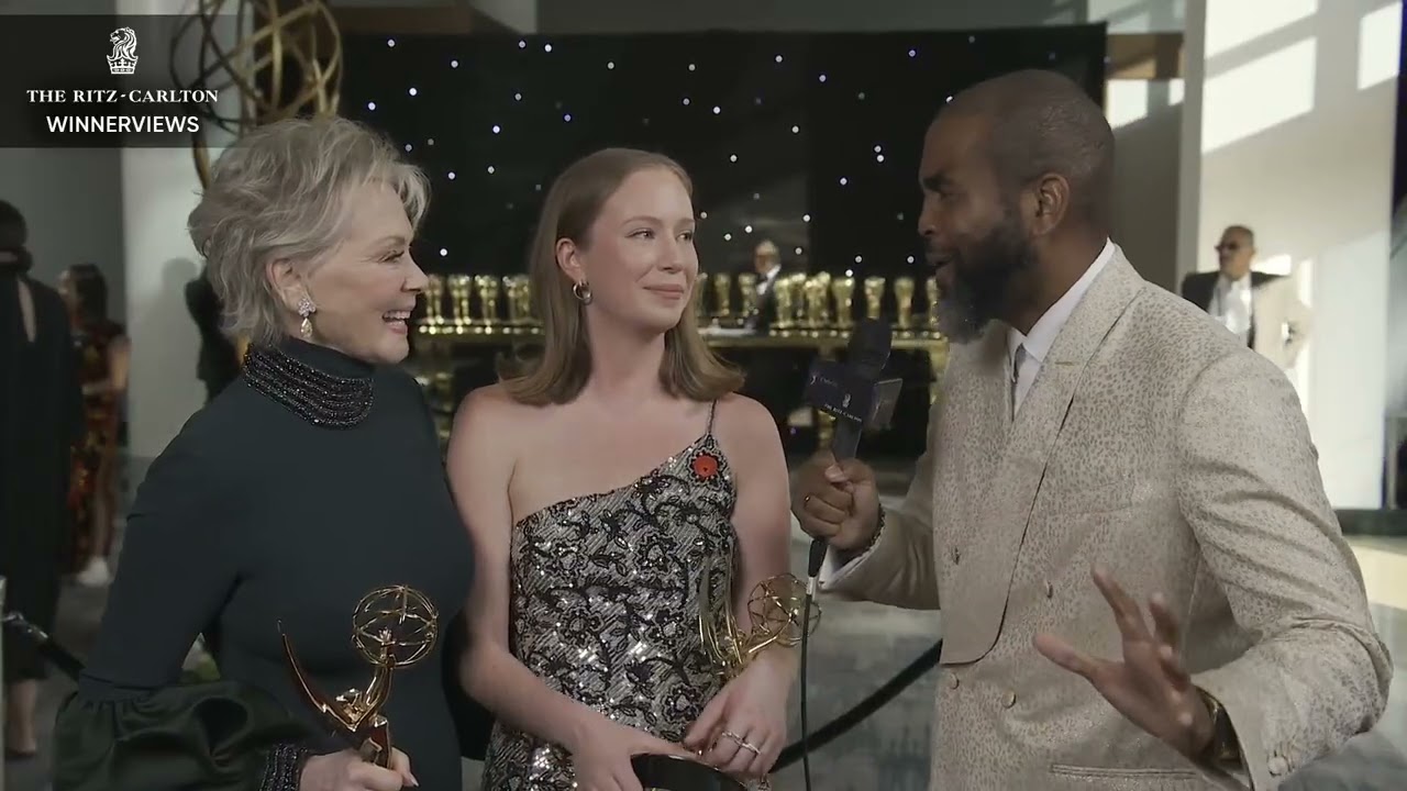Jean Smart and Hannah Einbinder 77th Emmy Awards Winnerview