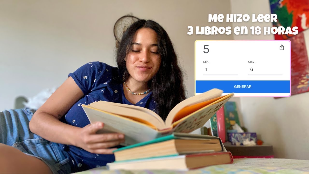 Un generador de números elige las horas que leo esta semana 😳