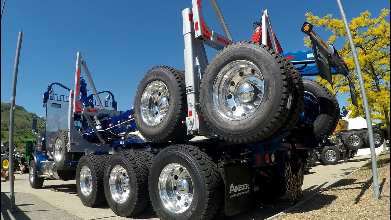 2016 ILA LOGGING TRADE SHOW -- 2016 TRUCKS: Kenworth, Peterbilt, Western Star,  Freightliner