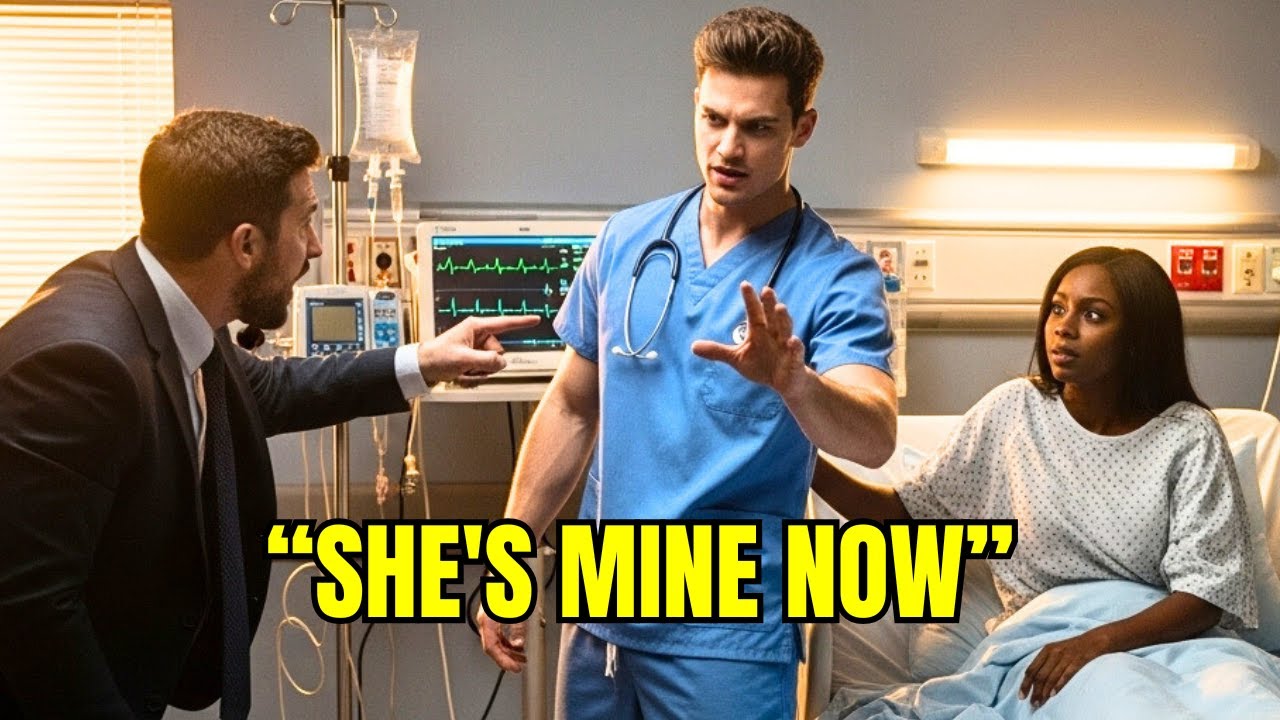 EXHAUSTED NURSE COLLAPSES ON DIVORCE DAY - MYSTERY MAN TELLS EX-HUSBAND: “SHE'S MINE NOW”
