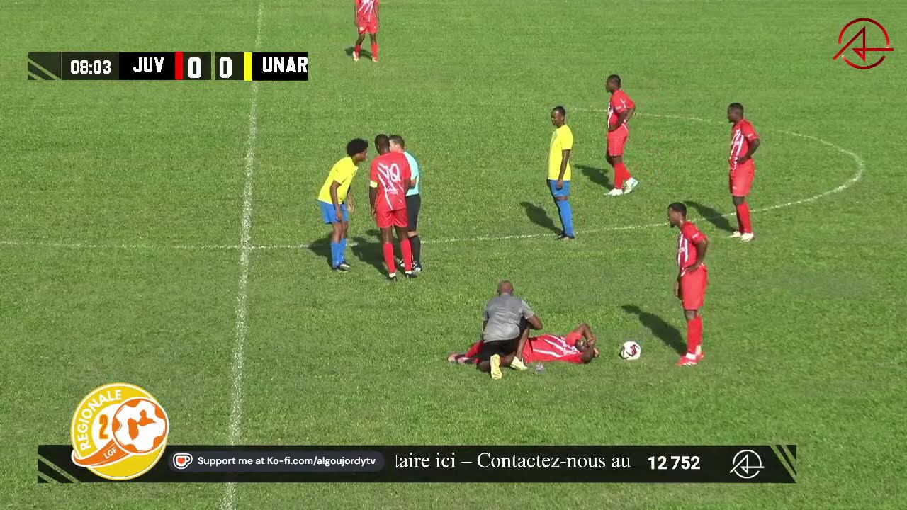 ⚽[R2] 5e JOURNEE : JUVENIS VS UNAR