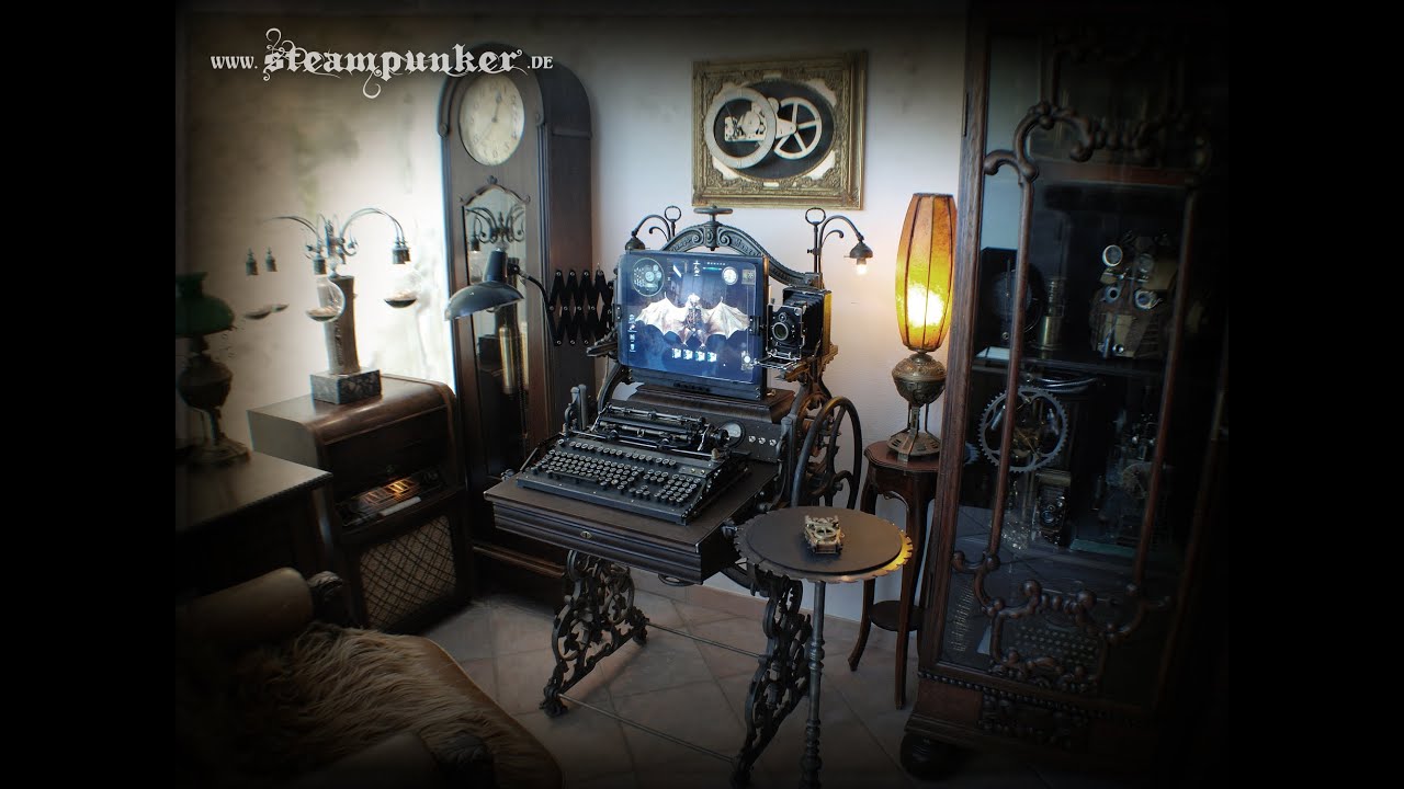 Steampunk Computer, PC, Workstation