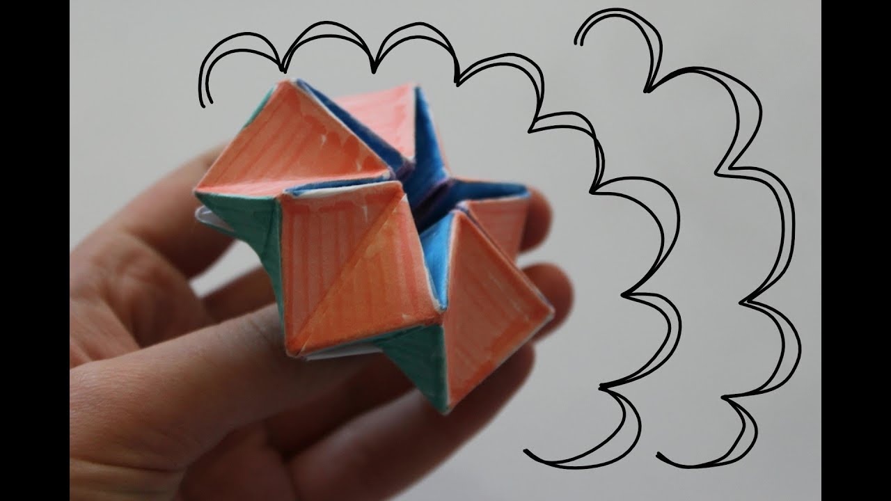 Math Crafts: 3D HexaFlexagon!