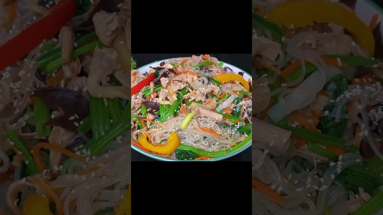 Miến trộn rau củ,hay l&agrave; miến trộn chay th&igrave; đ&acirc;y l&agrave; c&aacute;ch l&agrave;m nhanh m&agrave;ngon #bepcuavo #monchay #mientron