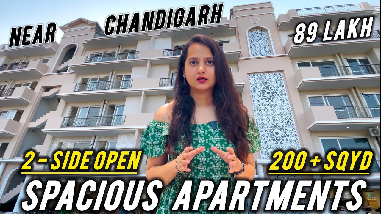 89 Lakh Spacious 3BHK Apartments Near CHANDIGARH 😍| Dream Home