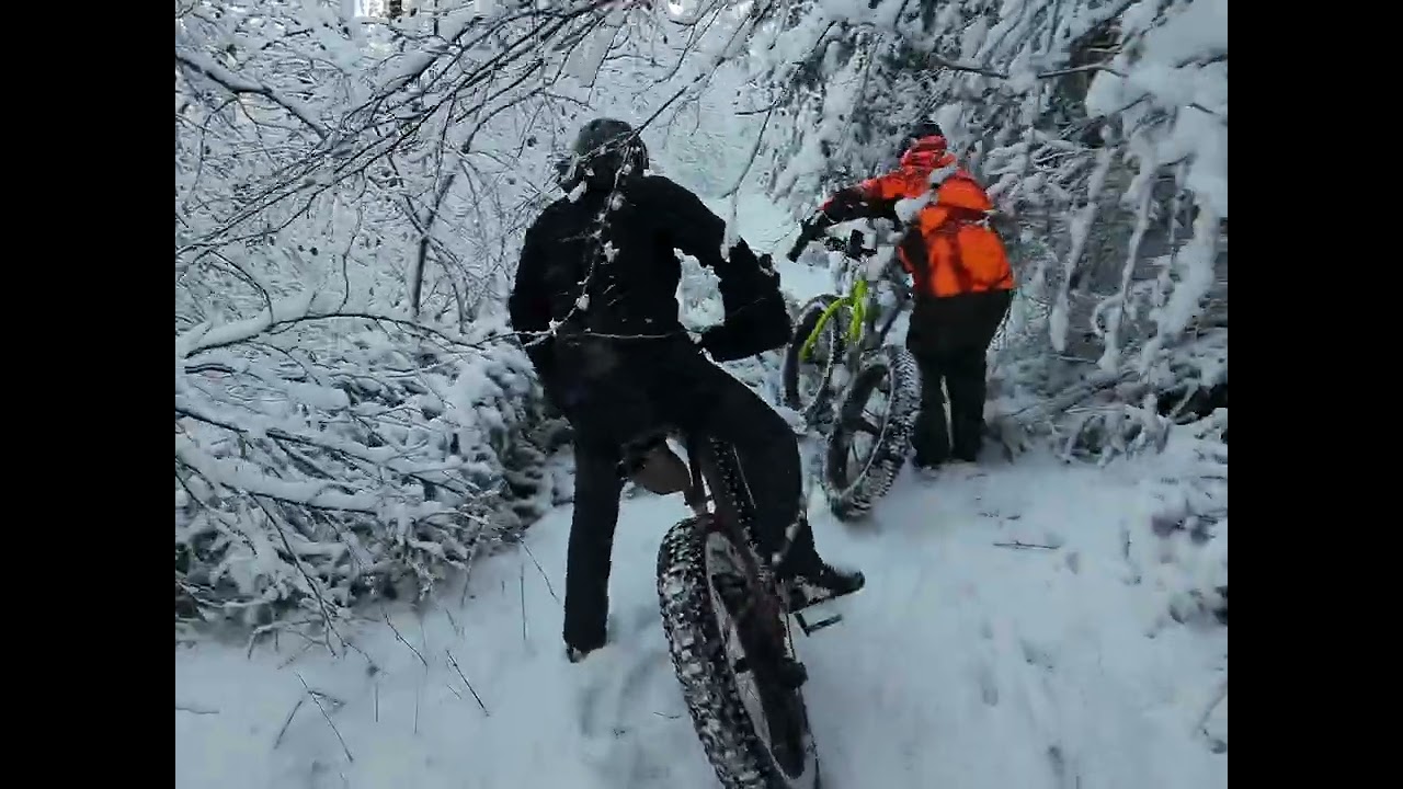 Epic Winter Fatbiking Edersee 🥶🥶🥶