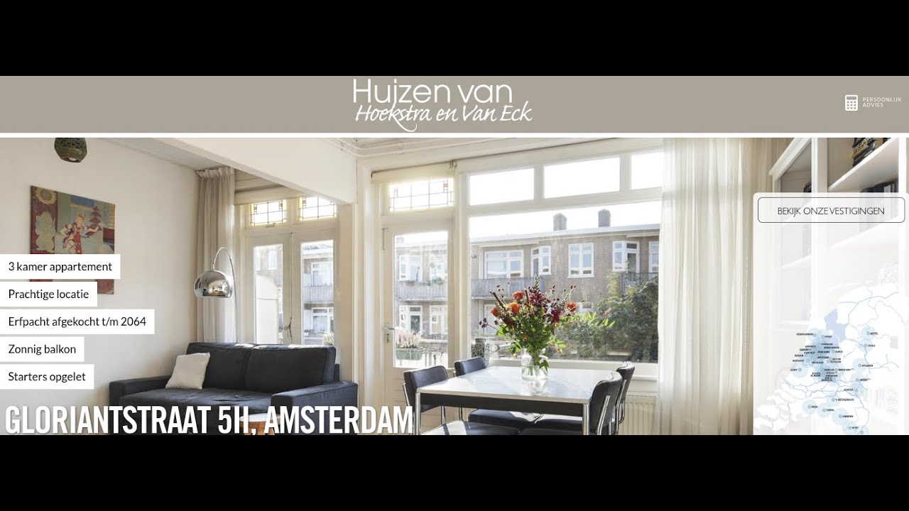 Te koop: Gloriantstraat 5II, Amsterdam - Hoekstra en van Eck Makelaars - Méér Makelaar