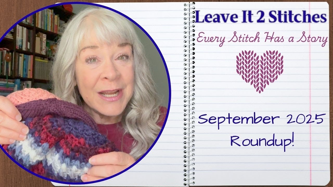September Roundup 2025 | Finished Projects & WIPs Chat | How I Change Purl to Knit