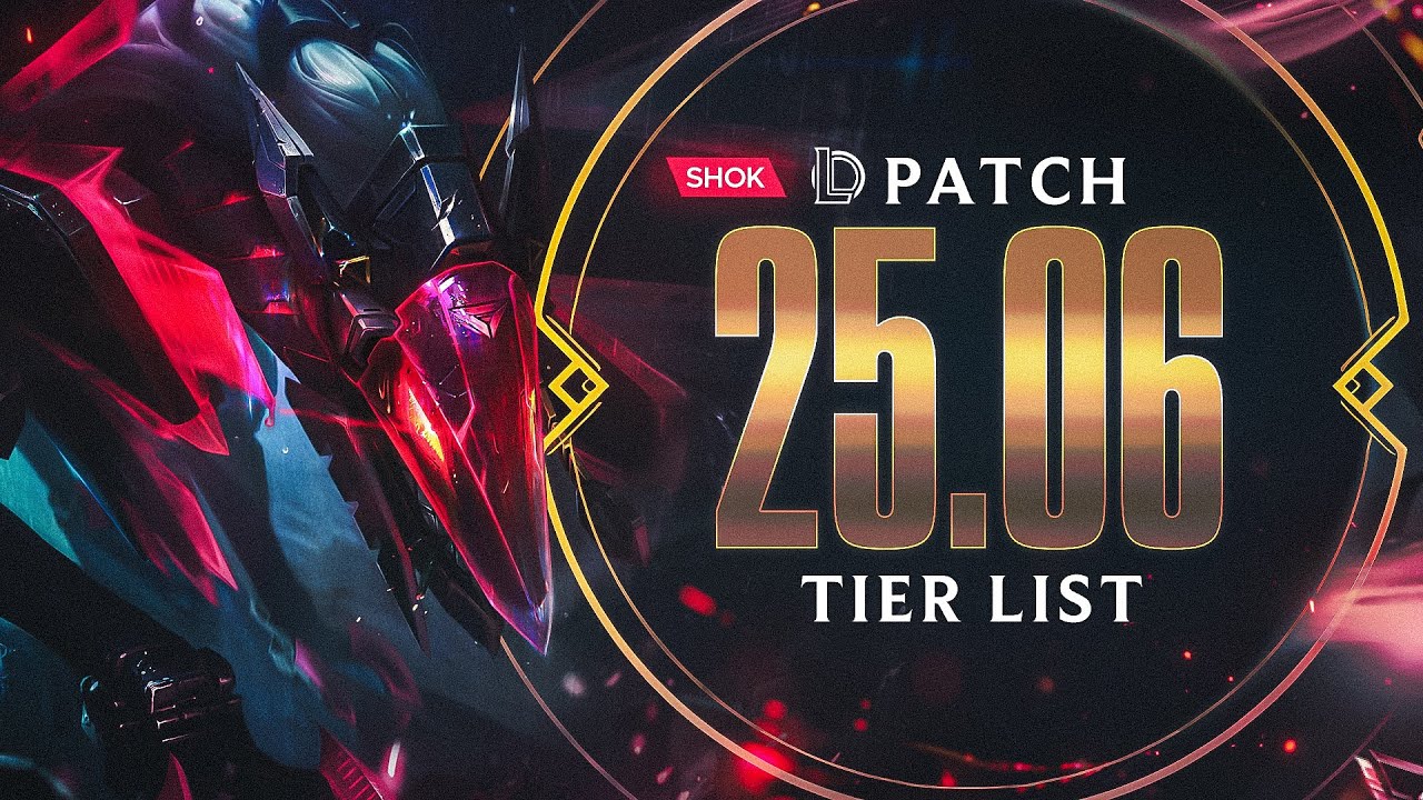PATCH 15.6 MID LANE TIERLIST (25.06)