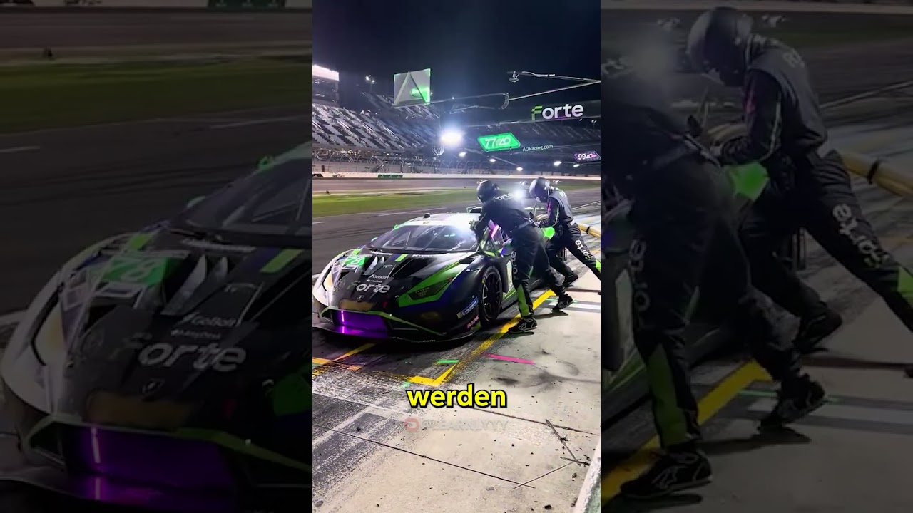 Was glaubst du hat der Fahrer sich gedacht? 🧐 #rennauto #racing #boxenstop
