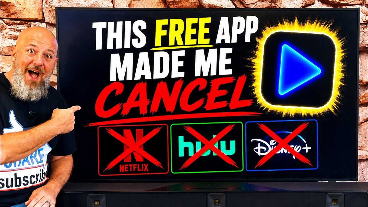 This FREE APP Made me CANCEL Netflix, Hulu & Disney!