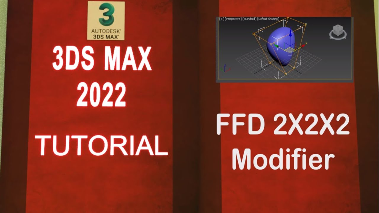 3DS MAX 2022 Full Course in HINDI/URDU..... FFD 2x2x2 Modifier