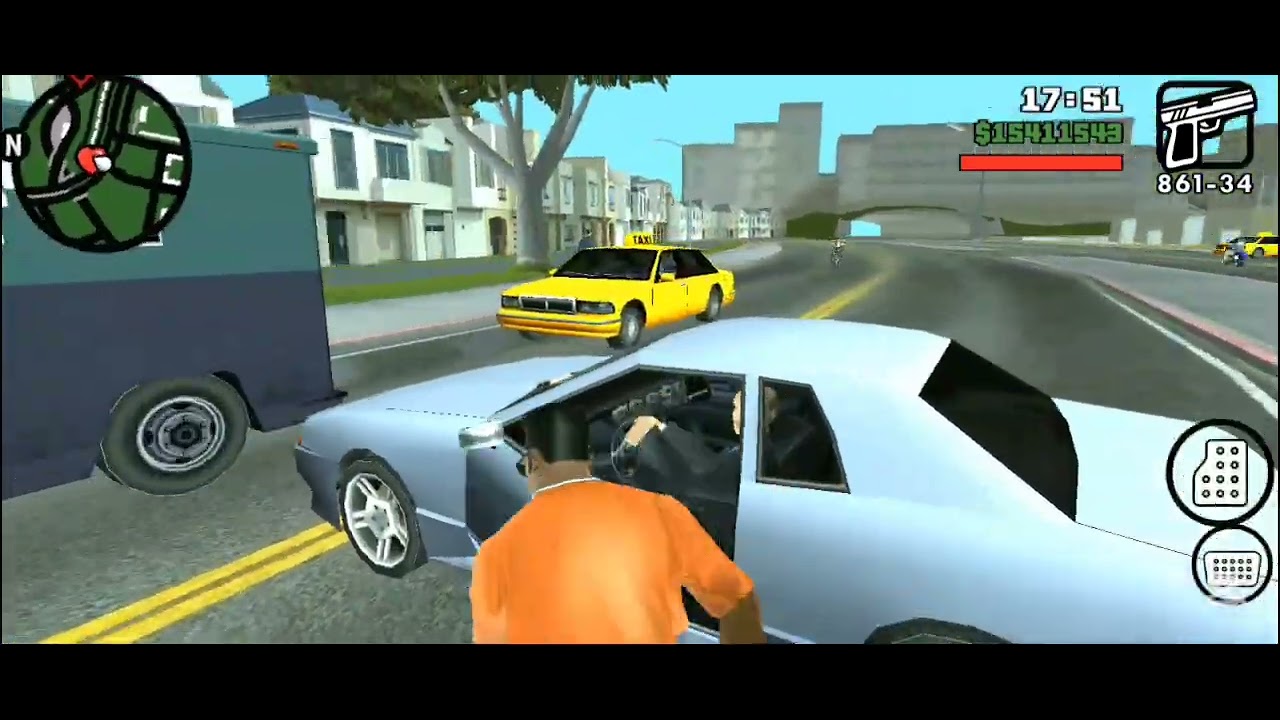 GTA San Andreas part-1initial story how to get a car and go against police. #Expertgamer #foryoupage
