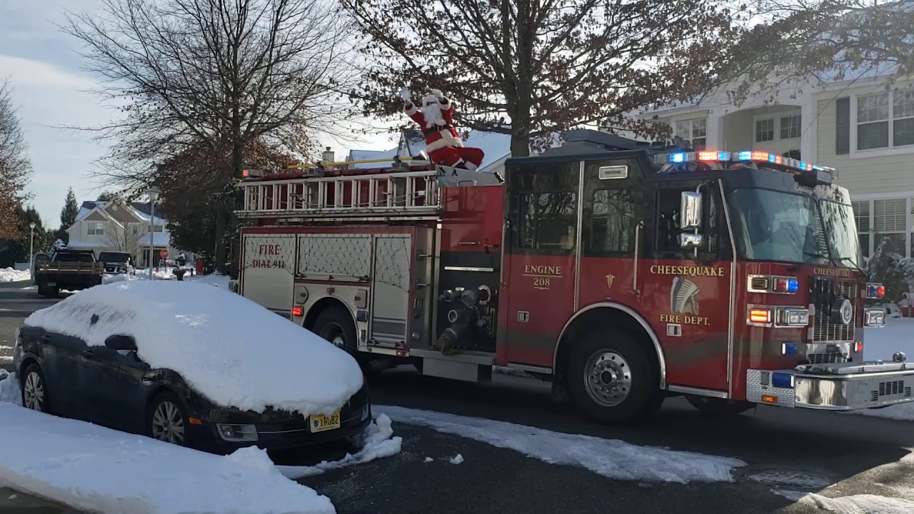 Santa Firetruck 2020