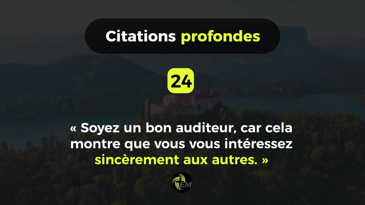 Citations profondes sur la vie | Le&ccedil;ons de vie#3