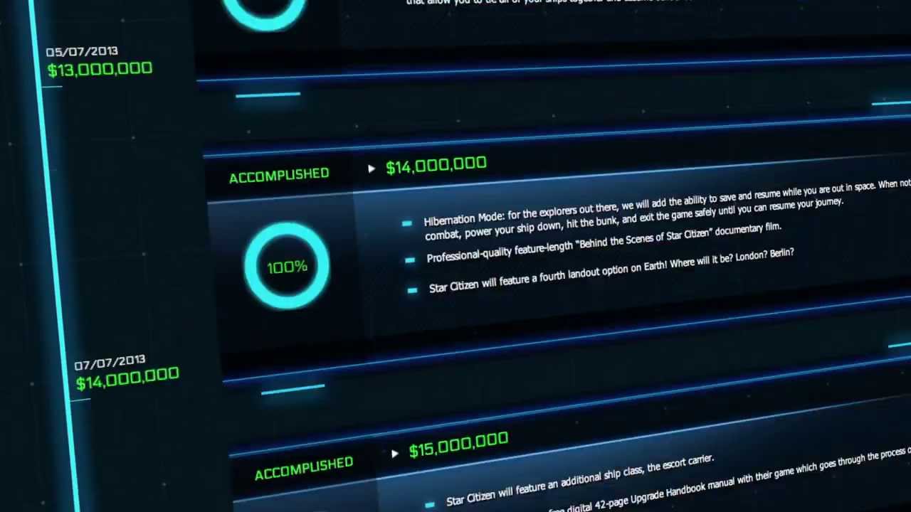 RSI - Robert Space Industries website - Demo