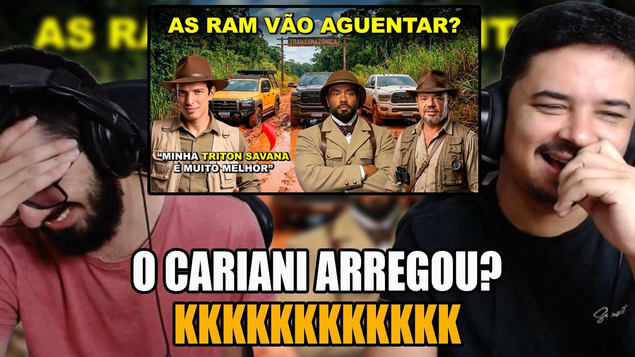 RICHARD E JULIO DE RAM😳 VÃO CONSEGUIR ACOMPANHAR O RICARDINHO? | REACT