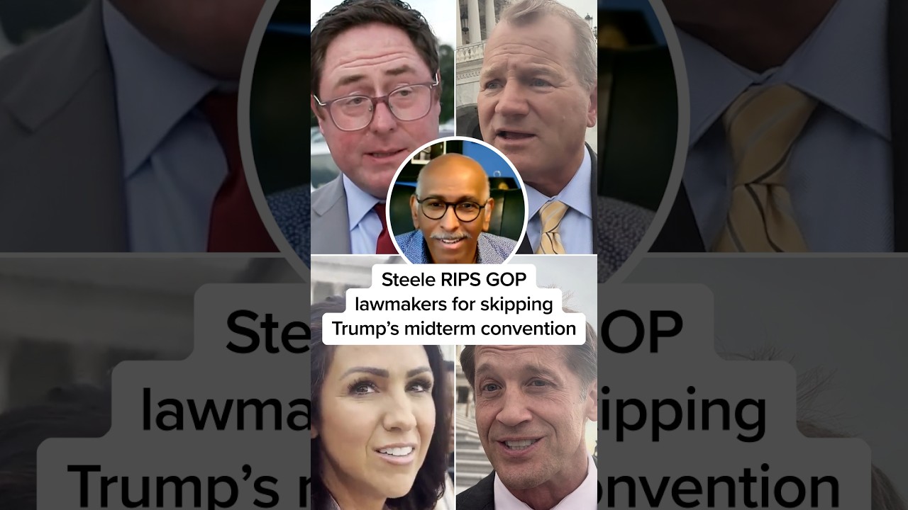 Steele RIPS GOP lawmakers for skipping Trump's midterm convention