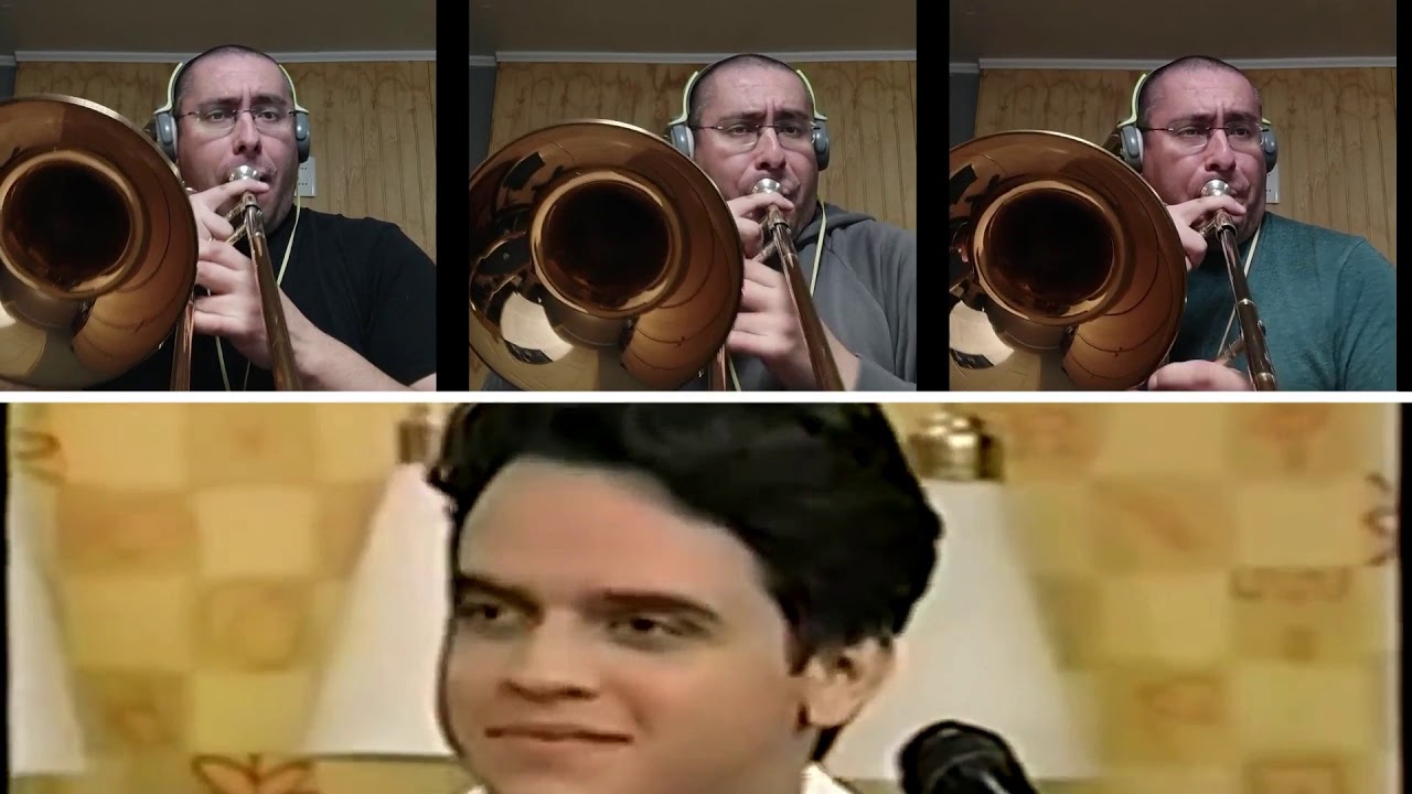 ME NEGÓ Adolescentes Orquesta Trombones Salsa Partituras