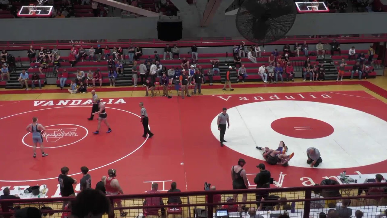 Sectionals Wrestle Backs and Finals Lawrence County