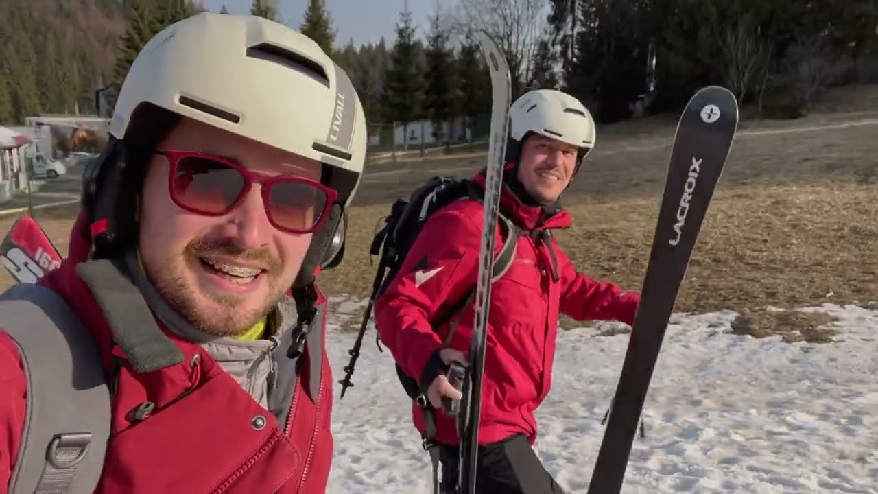 Casca smart Livall în teste la ski #poianabrasov #livall